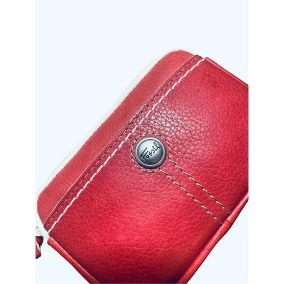 Fossil Leather Coin Purse NWOT - Picture 3 of 6